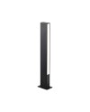 LOTUS * BOLARDO 60CM IP65 10W 3000K NEGRO